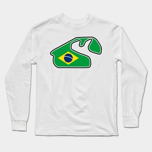 Autódromo José Carlos Pace [flag] Long Sleeve T-Shirt